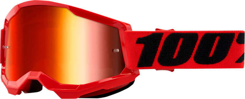 STRATA 2 Goggle Red - Mirror Red Lens